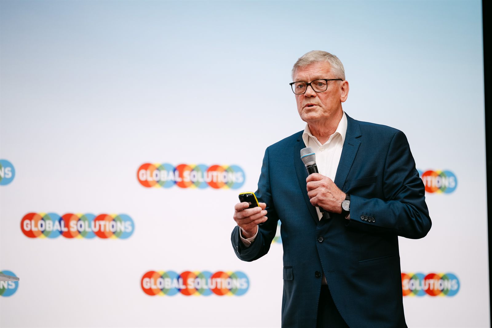 Prof. Dr. Axel Haverich auf dem Global Solutions Summit 2026