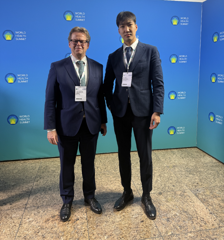 Delta G Avaris representatives at the World Health Summit 2026