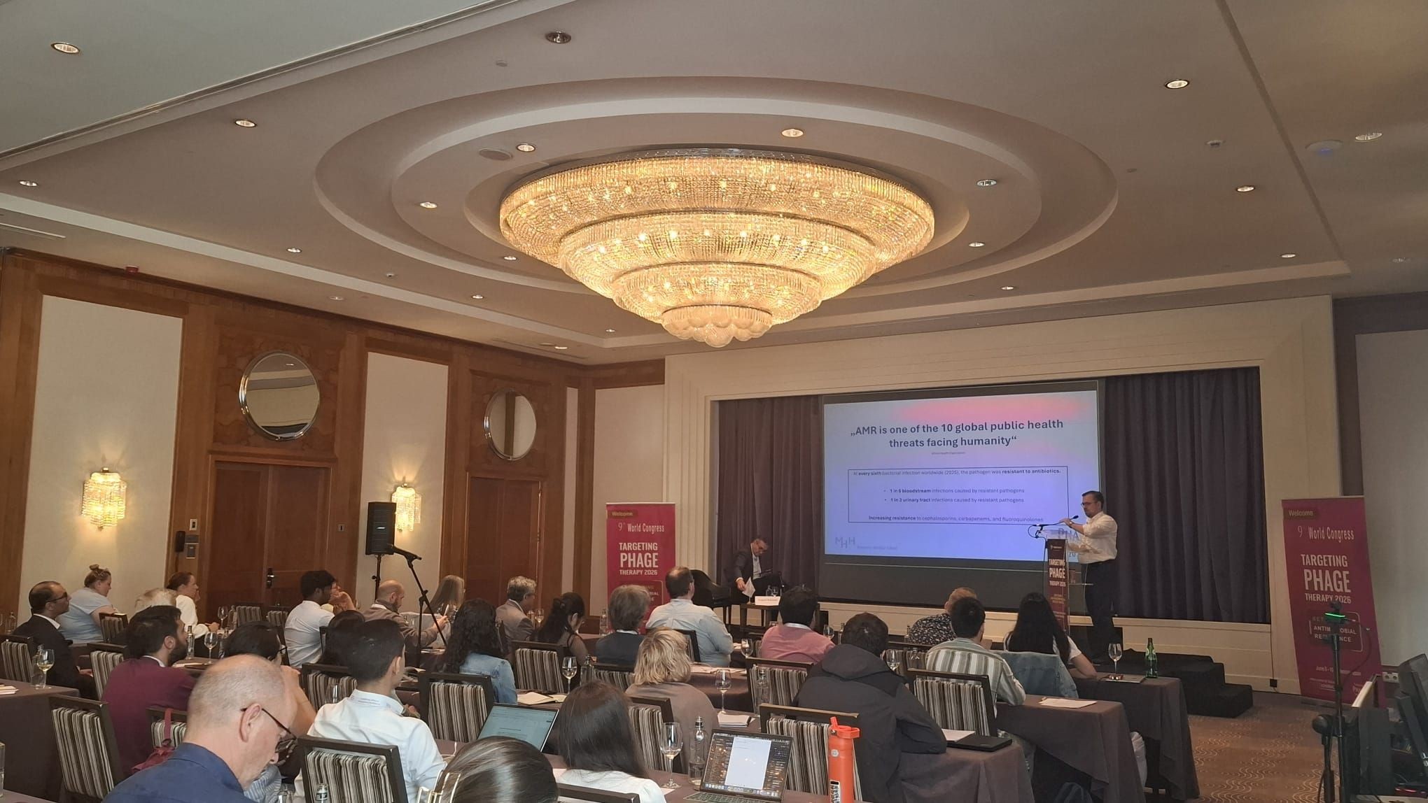 Dr. Evgenii Rubalskii im wissenschaftlichen Programm der Targeting Phage Therapy 2026 Conference in Valencia